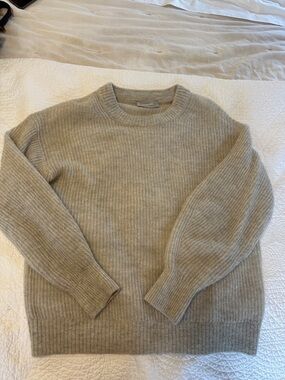 Everlane Women's Crewneck Sweater - Taupe/Tan